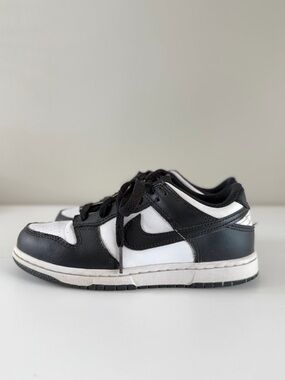 Nike Kids Jordan Dunks Black and White Low-Top Sneakers — Youth Dunk Style